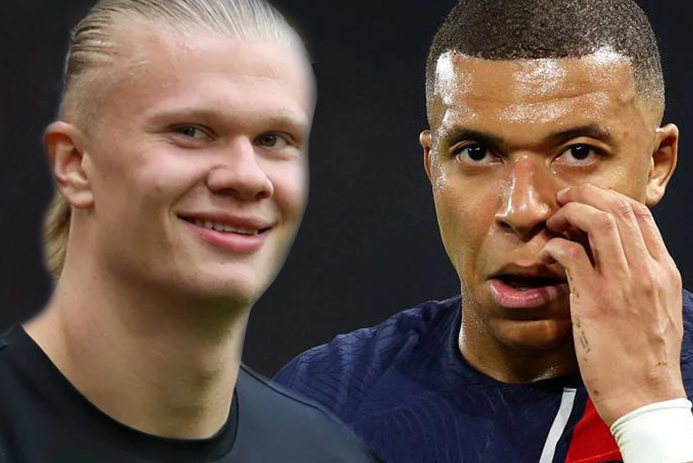 Erling Haaland vs Kylian Mbappé