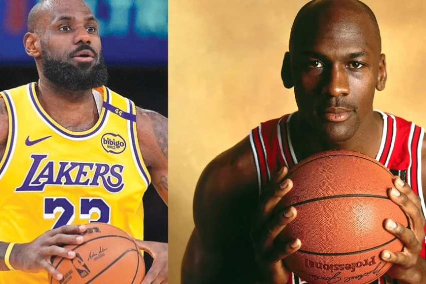 LeBron James vs Michael Jordan
