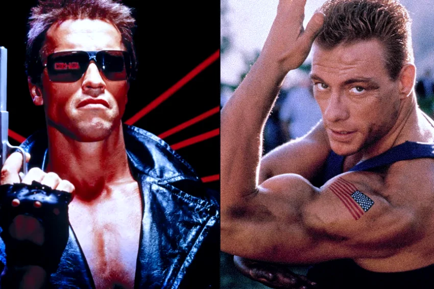 Arnold Schwarzenegger vs Jean-Claude Van Damme