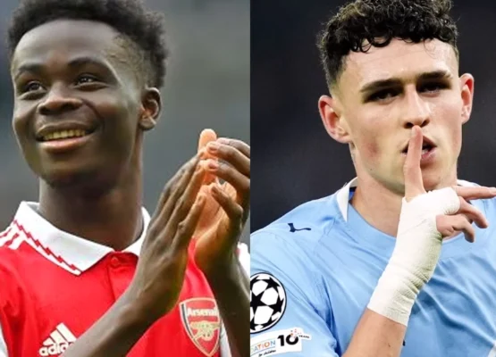 Bukayo Saka vs Phil Foden