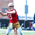Notre Dame's CJ Carr