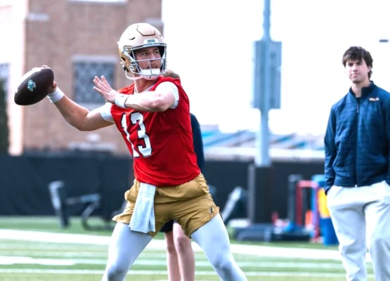 Notre Dame's CJ Carr