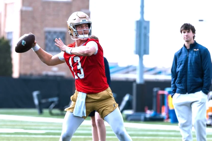 Notre Dame's CJ Carr