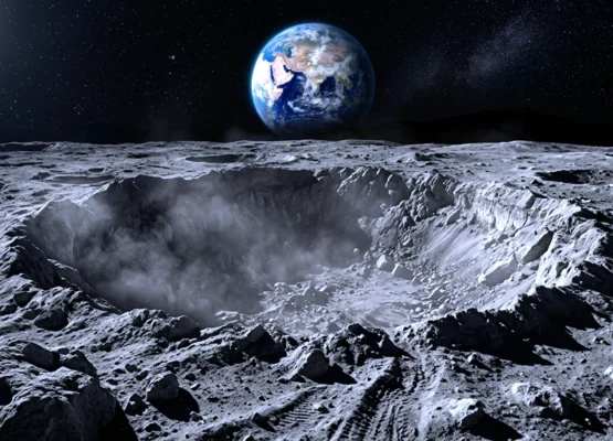 Crater on the Moon