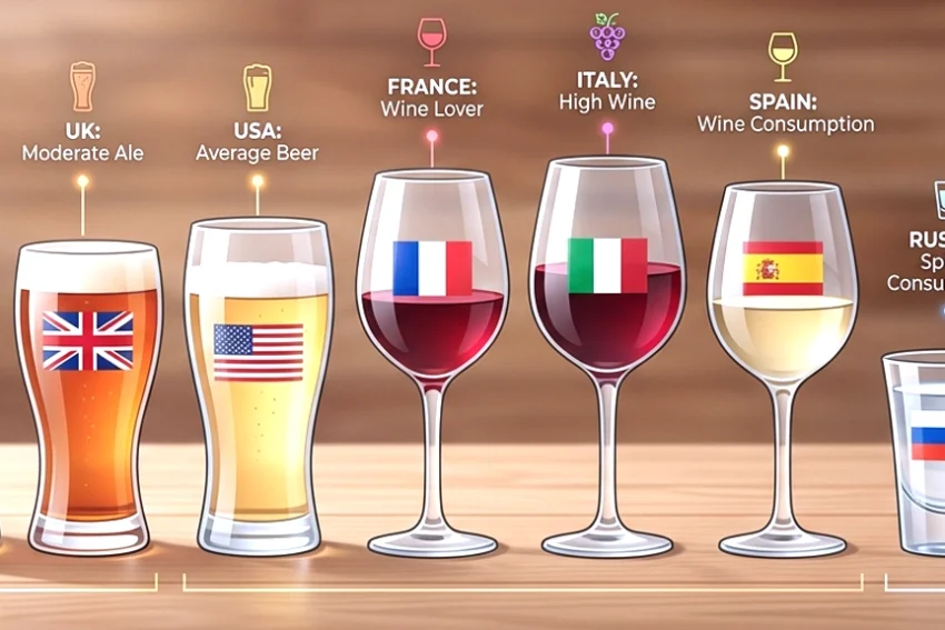 Drunkest Countries