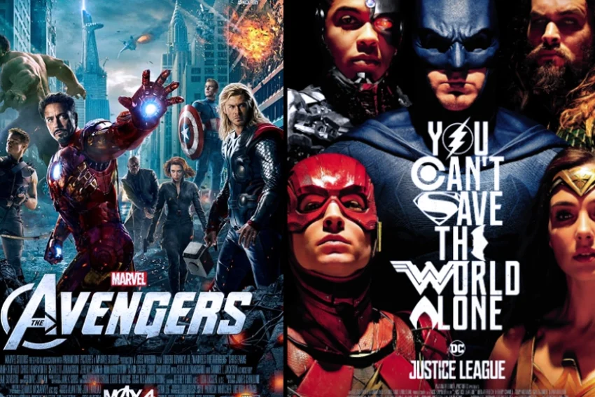The Avengers vs. The Justice League