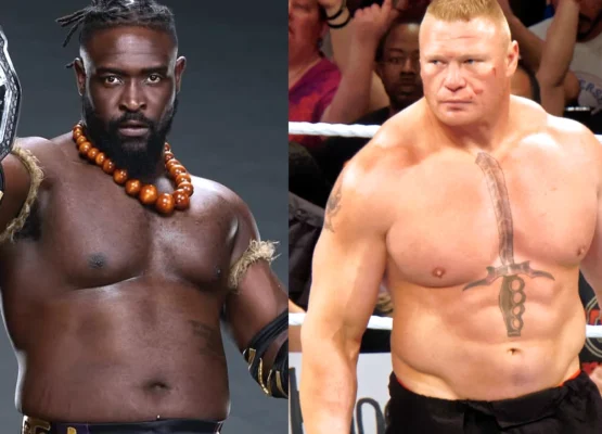 Oba Femi vs Brock Lesnar