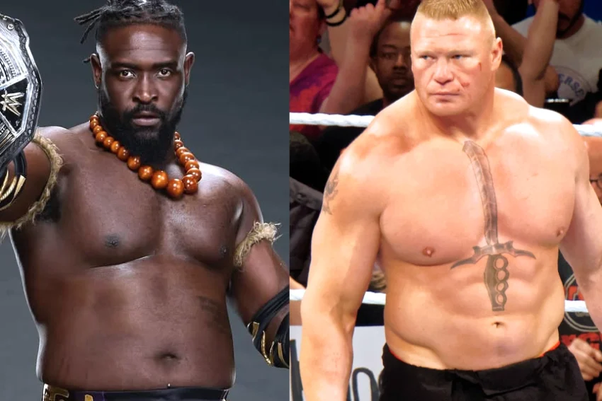 Oba Femi vs Brock Lesnar