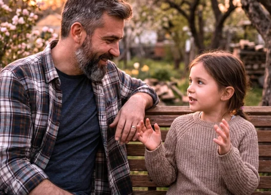 Dad With His Kid