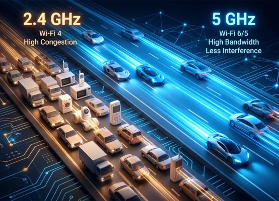 5GHz vs. 2.4GHz: Which Wi-Fi Band Is Right for Your Setup?