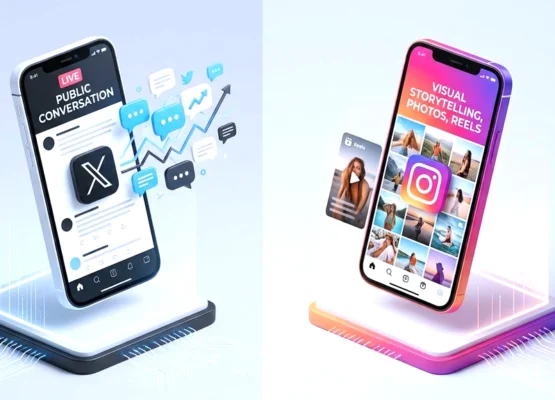 X (Twitter) vs. Instagram