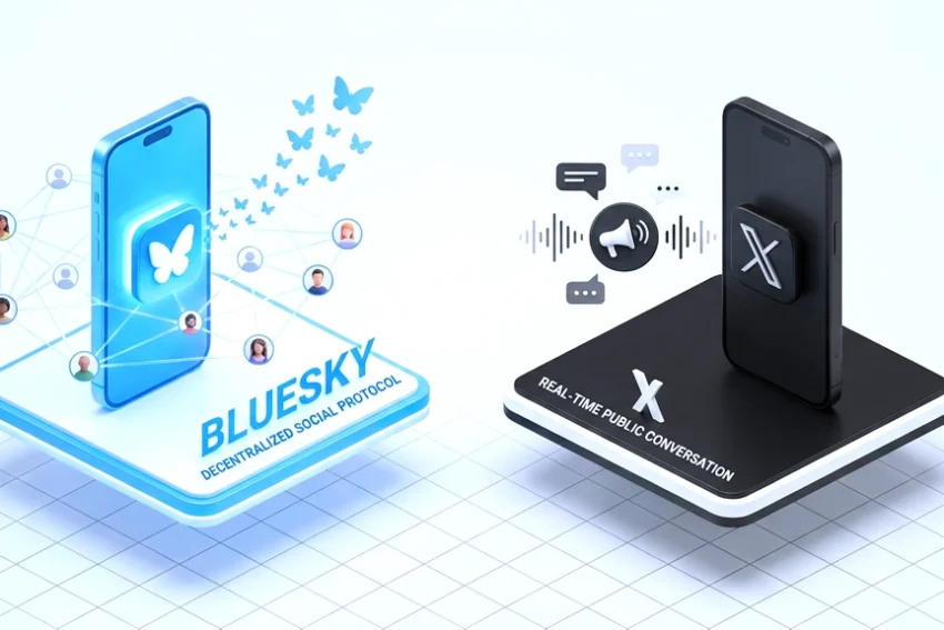 Bluesky vs. X (Twitter)