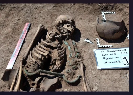 a 2,000-Year-Old Burial