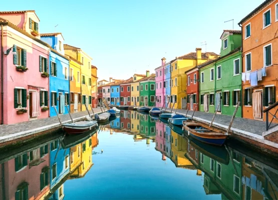 Burano, Italy,
