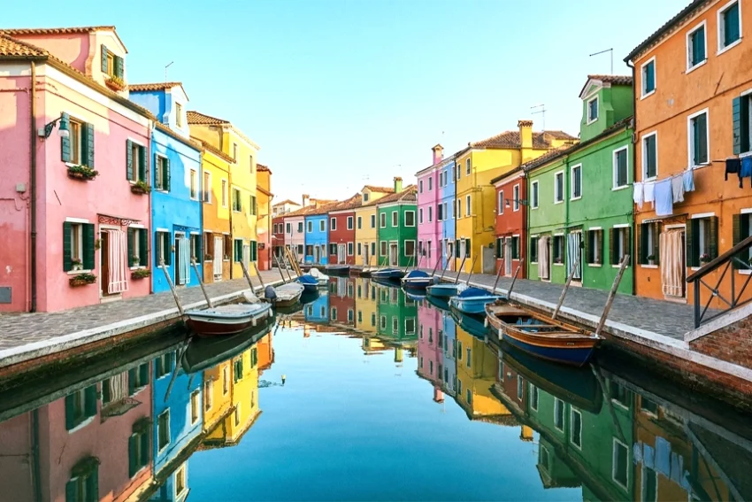 Burano, Italy,