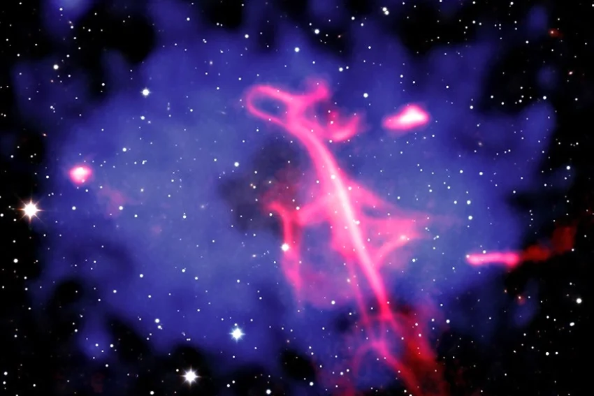Cosmic "Treble Clef"