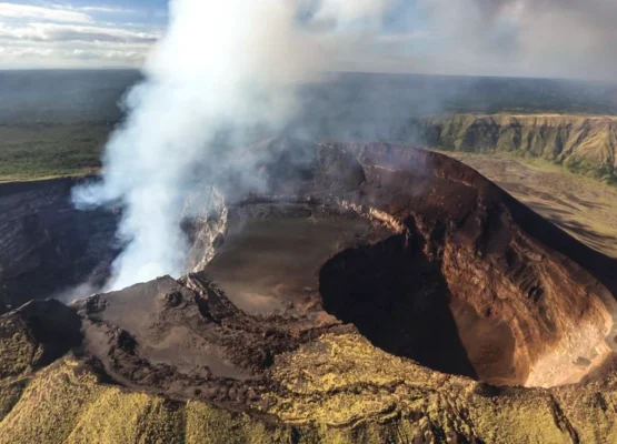 Beneath a Volcano